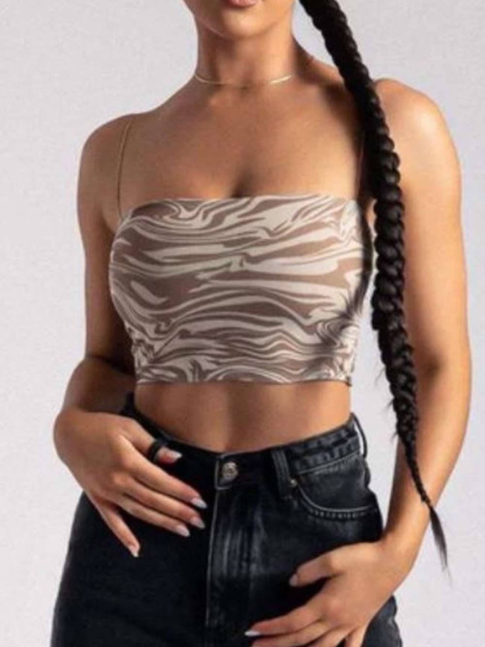 Meshki - Yvonne crop top